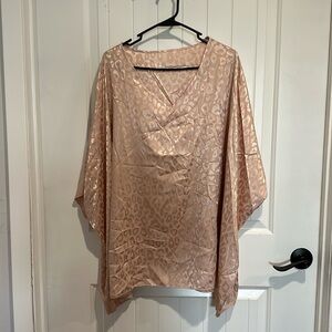 Rose gold leopards blouse